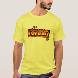Peacekeeper forums yellow t-shirt