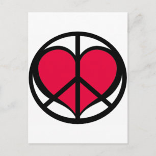 PeaceLove Postcard