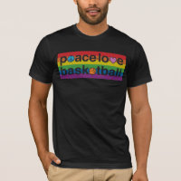 PeaceLoveBasketball PRIDE Amer Apparel Shirt (blk)