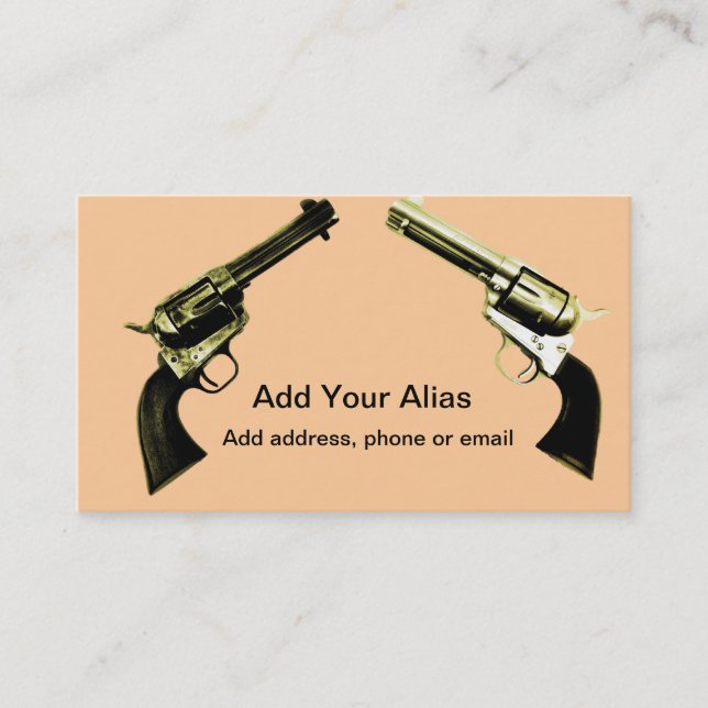 Peacemaker business card (Front)