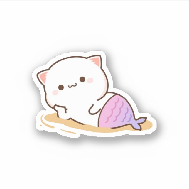 Peach And Goma Mochi Cat (Front)
