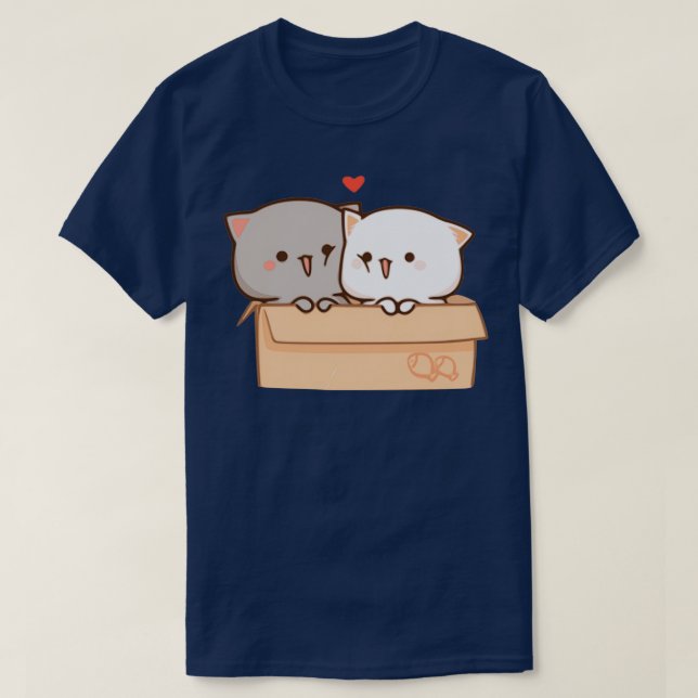 Peach and Goma  T-Shirt (Design Front)