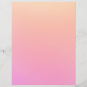 Peach and pink gradient flyer
