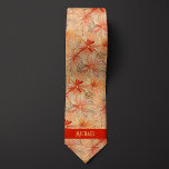 Peach and Sand Floral Tie<br><div class="desc">Radiate elegance with our Peach and Sand Floral Neck Tie. The combination of peach and sand, along with the floral pattern, adds a touch of sophistication to your wedding attire. Don't forget to pair it with our matching socks for a complete ensemble.</div>