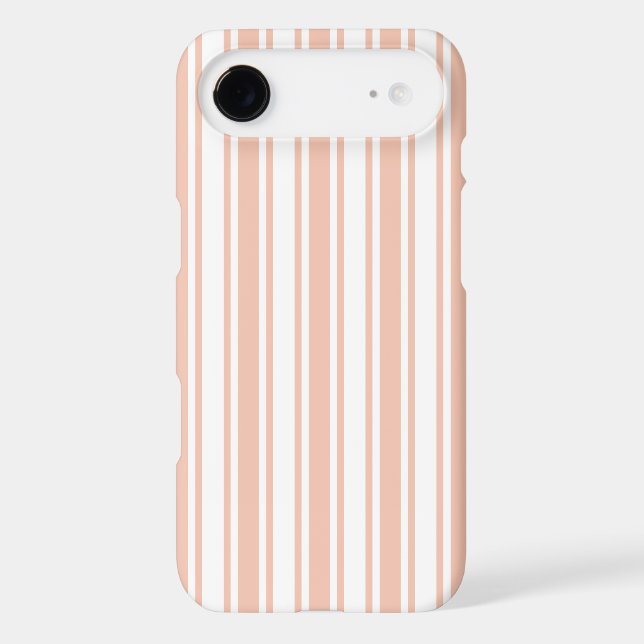 Peach and white candy stripes (Back)