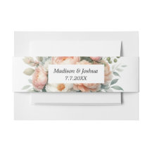 Peach and White Floral