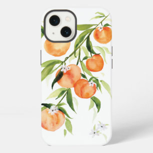 Peach apricot summer fruit iPhone case