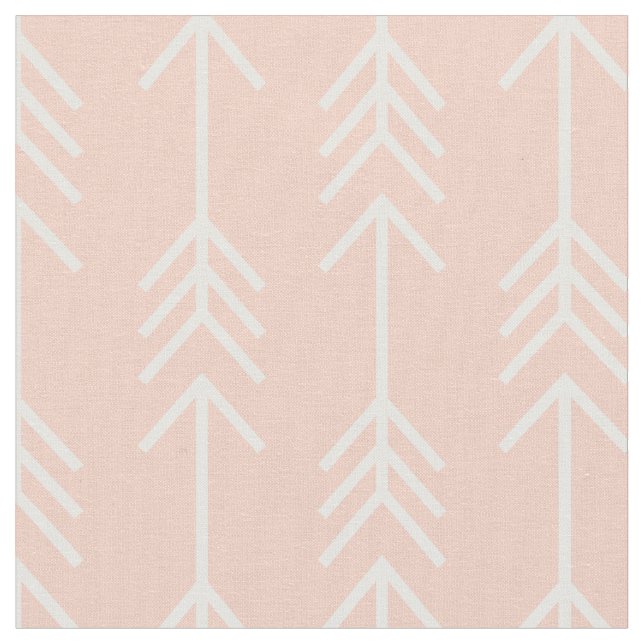 Peach Arrows Fabric (Close Up)