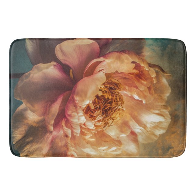 Peach Beauty  Bath Mat (Front)