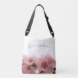 Peach blossom. crossbody bag
