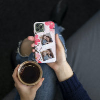 Peach Blossom Mother's Day Photo Phone Case