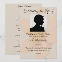 Peach blossom order of service