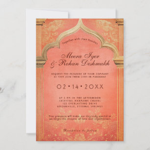 Peach Blossom: The Eternal Grace Invitation