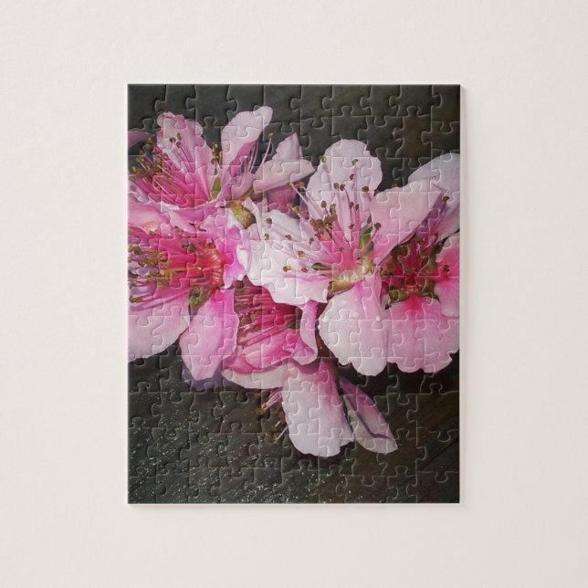 Peach Blossoms Jigsaw Puzzle (Vertical)