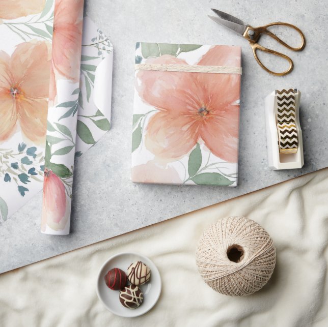 Peach Blossoms  Wrapping Paper (Crafts)