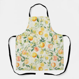 Peach Botanical Apron