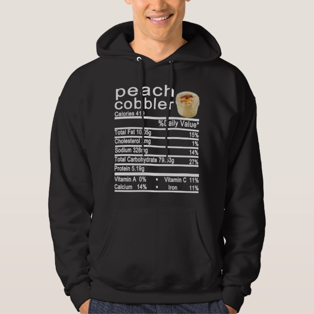 peach cobber hoodie (Front)
