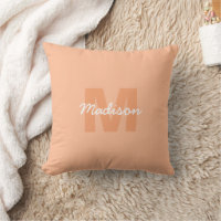 Peach colour of 2024 with custom Monogram name