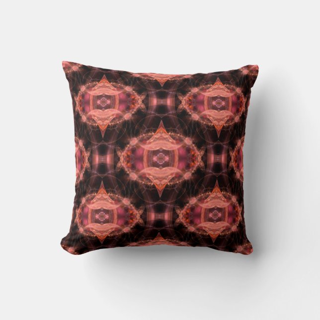 Peach Crystals... Cushion (Front)