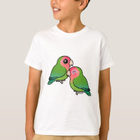 Peach-faced Lovebird Adorable Pair