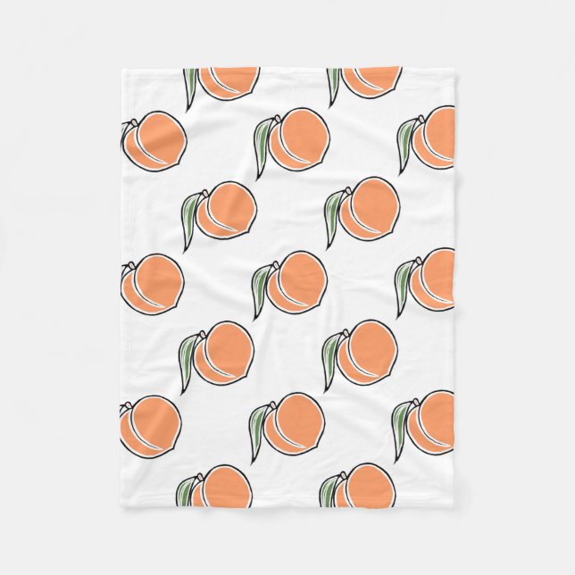 Peach Fleece Blanket (Front)