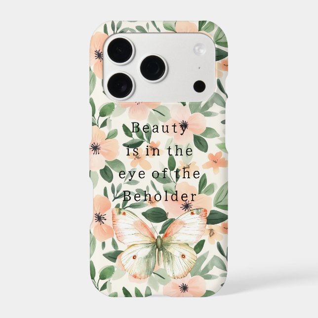 Peach Flowers Beauty Beholder (Back)