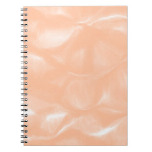 Peach Fuzz Colour Watercolor Abstract Blur Pattern Notebook