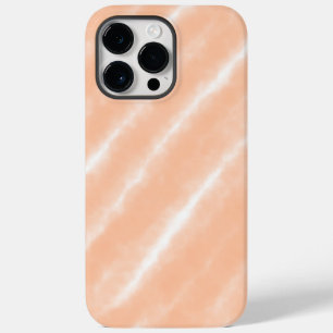 Peach Fuzz Colour Watercolor Abstract Pattern Case-Mate iPhone 14 Pro Max Case