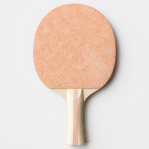 Peach Fuzz Faux Leather Ping Pong Paddle