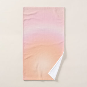 Peach Fuzz Gradient Bath Towel Set
