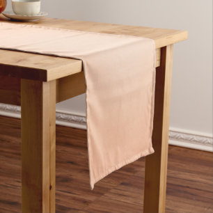 Peach Fuzz Gradient Short Table Runner