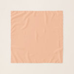 Peach Fuzz Is Beautiful And Desirable Scarf<br><div class="desc">Scarf scarves casual fun fashion statement accessory printed with Peach Fuzz Is Beautiful And Desirable illustration custom printed to order by The Fabric Seal Shop at Zazzle #ZazzleMade https://www.zazzle.com/store/thefabricseal Peach Fuzz is a new colour with sweet soft pastel shades of sherbet peach orange hues. Peach Fuzz is appealing for both...</div>