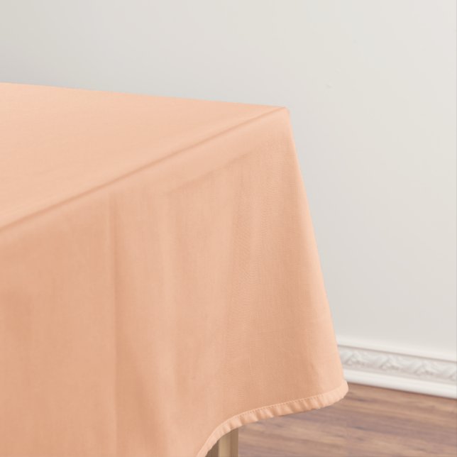 Peach Fuzz Is Beautiful And Desirable Tablecloth (In Situ)