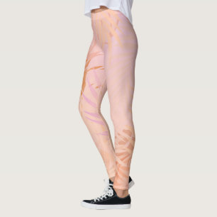 Peach Fuzz Minimalist Modern  Leggings