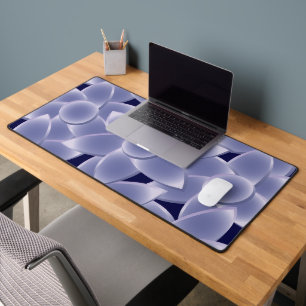 Peach fuzz seashell desk mat