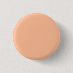 Peach Fuzz Solid Colour 3 Cm Round Badge