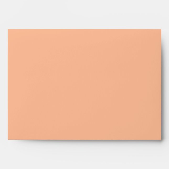 Peach Fuzz Solid Colour Envelope (Front)