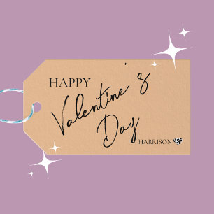 Peach Fuzz Valentine's - Personalized Love Gift Tags