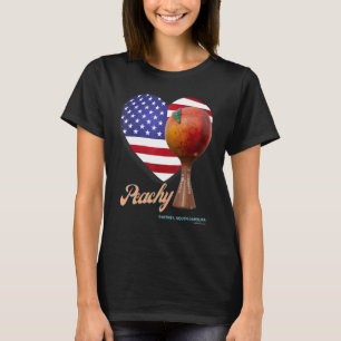 Peach Gaffney Sc South Carolina Festival Peachoid T-Shirt