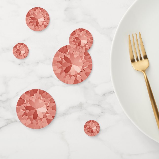 Peach Gems Confetti (Group)