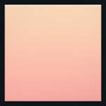Peach Gradient Background Photo Print<br><div class="desc">Plain peach and pink gradient background.</div>