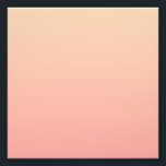 Peach Gradient Background Photo Print<br><div class="desc">Plain peach and pink gradient background.</div>