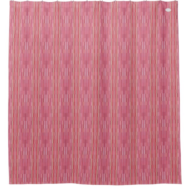Peach Gradient Shower Curtain  HAMbWG (Front)