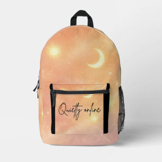 Peach haze and cloud cream AI Print Cut Sew Bag