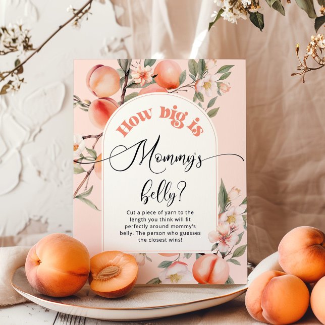 Peach how big is mummy's belly game poster (Creator Uploaded)