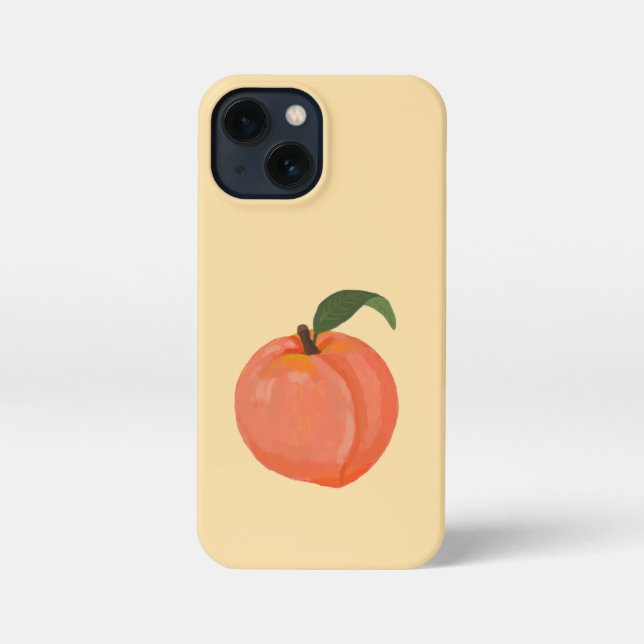 Peach iPhone Case (Back)