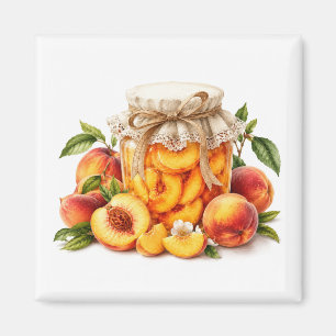 Peach Jam Magnet  