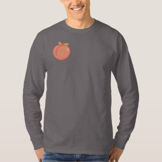 Peach Long Sleeve  T-Shirt