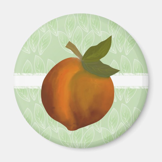 Peach Magnet (Front)