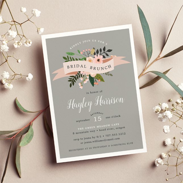 Peach Meadow | Bridal Brunch Invitation (Creator Uploaded)